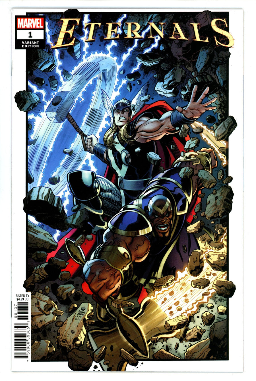 Eternals Vol 5 1 High Grade (2021) Adams Variant 