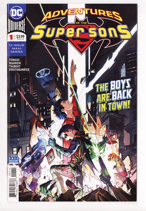 Adventures of the Super Sons 1 Mid Grade (2018)
