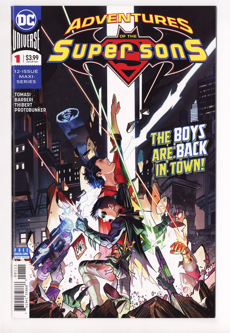 Adventures of the Super Sons 1 Mid Grade (2018) 