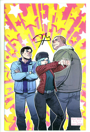 Dead End Kids 1 NM- (9.2) (2019) Foil Virgin Exclusive Variant Signed x1 Cover Reilly Brown