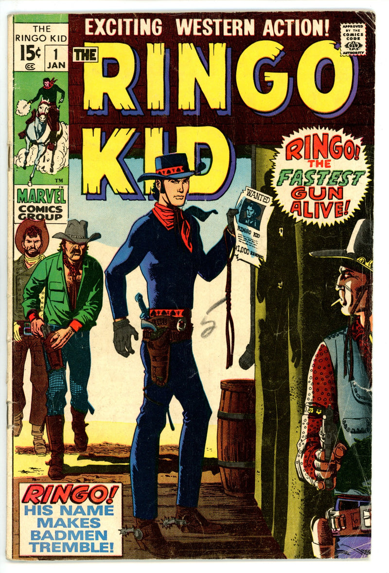 The Ringo Kid 1 VG- (3.5) (1970) 