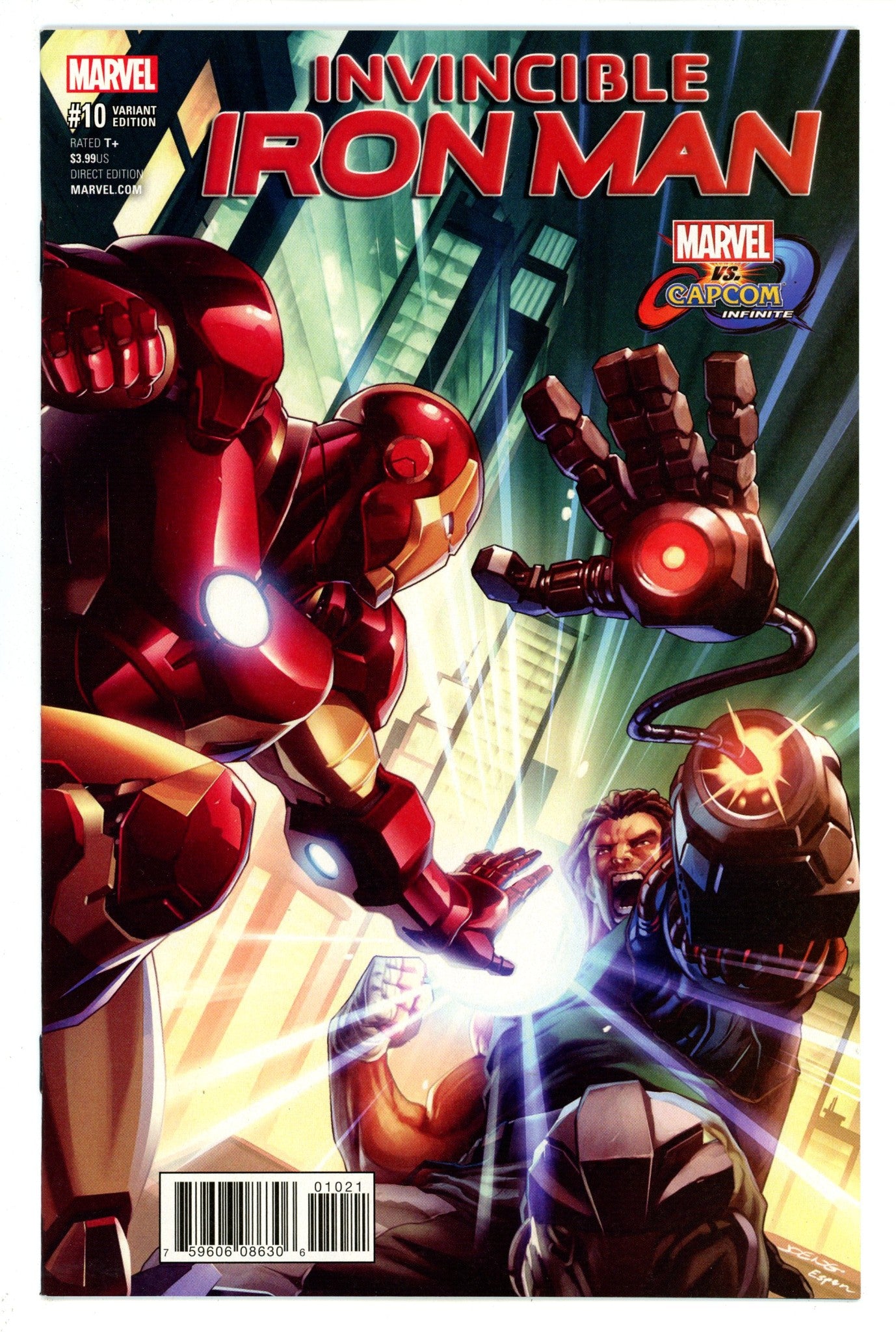 Invincible Iron Man Vol 3 10 High Grade (2017) Ng Variant 