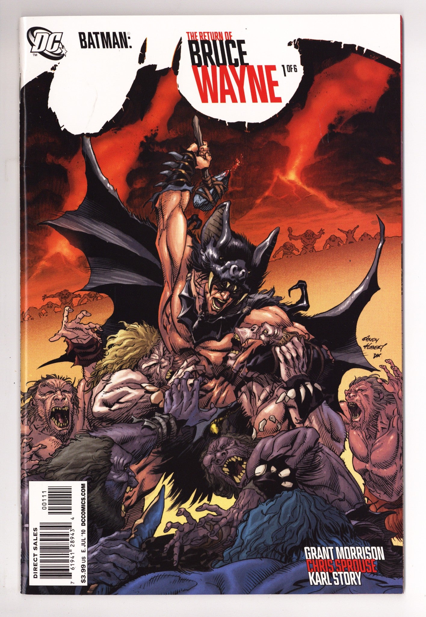 Batman: The Return of Bruce Wayne 1 High Grade (2010) 