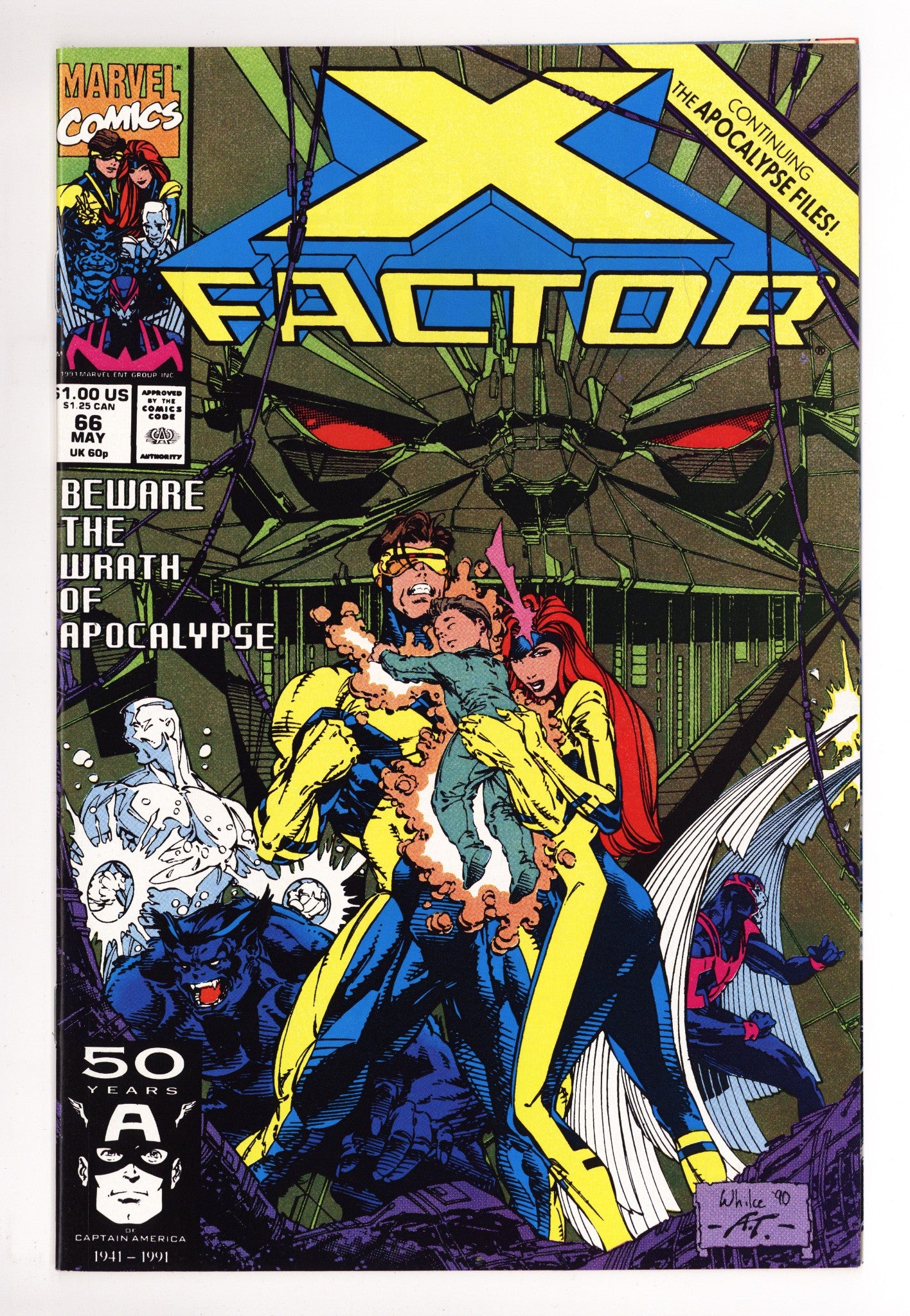 X-Factor Vol 1 66 High Grade (1991) 
