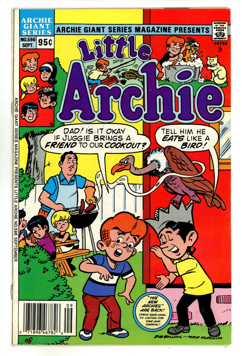 Archie Giant Series Magazine 596 Low Grade (1989) Newsstand 