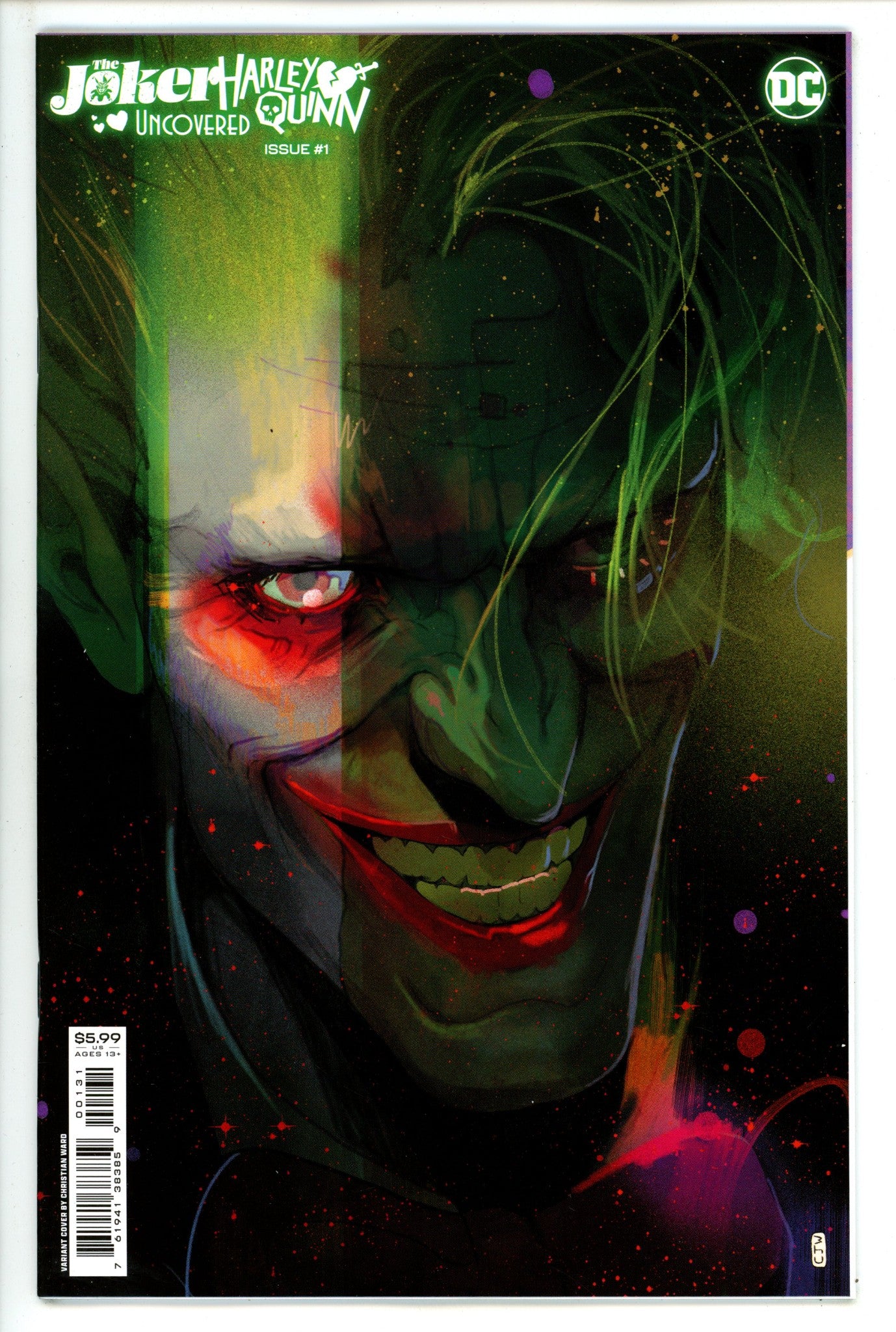 Joker Harley Quinn Uncovered 1 Ward Variant (2023)