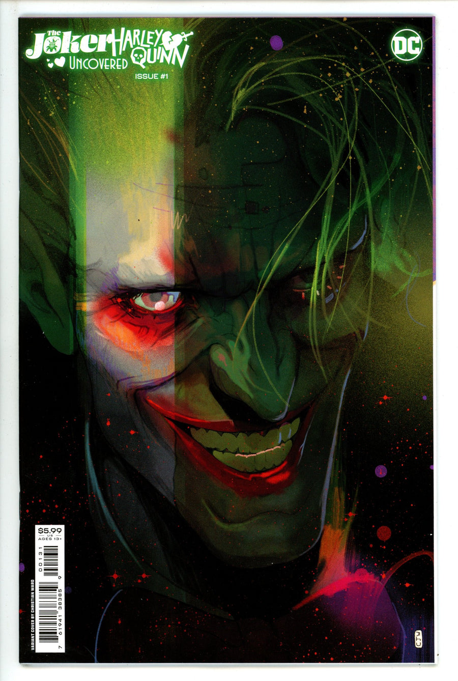Joker Harley Quinn Uncovered 1 Ward Variant (2023)