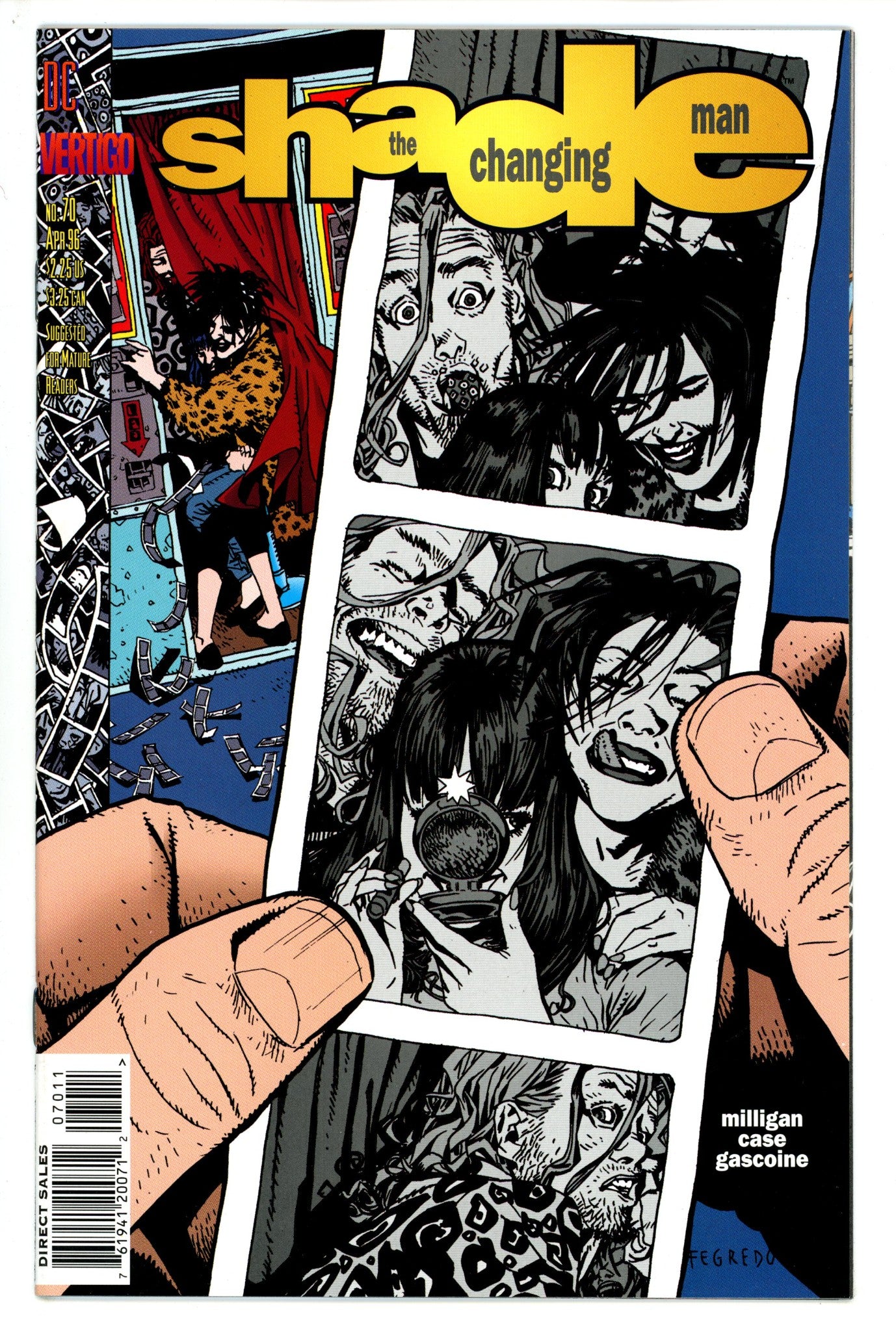 Shade, the Changing Man Vol 2 70 NM- (1996)