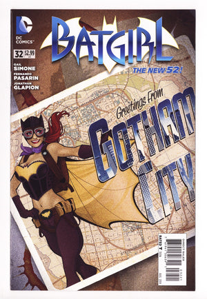 Batgirl Vol 4 32 High Grade (2014) Lucia Bombshells Variant