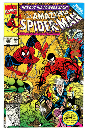 The Amazing Spider-Man Vol 1 343 NM (9.4) (1991)