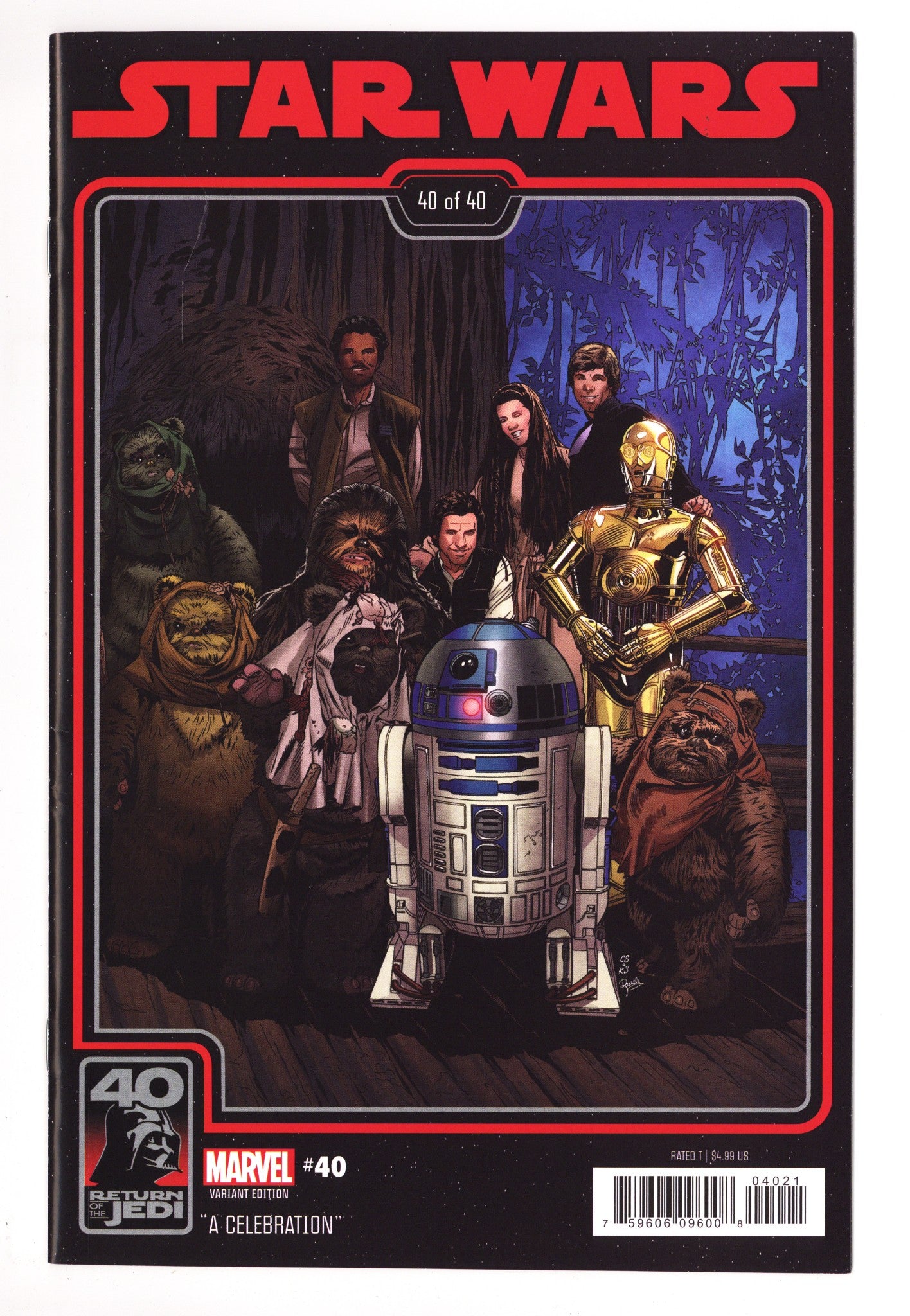 Star Wars Vol 3 40 High Grade (2024) Sprouse Variant 