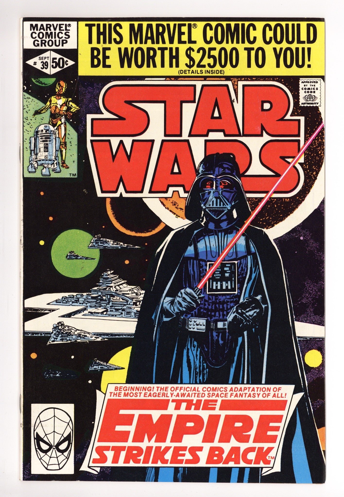 Star Wars Vol 1 39 VF/NM (9.0) (1980) 