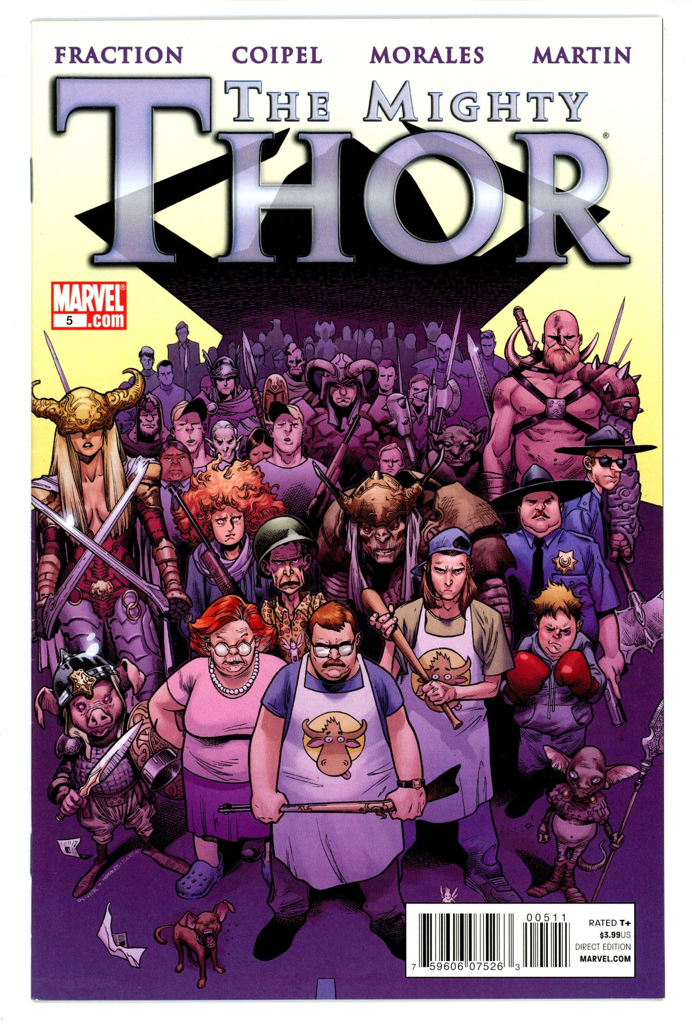 The Mighty Thor Vol 1 5 High Grade (2011) 