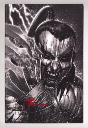 Cyberforce #1 30th Anniversary Edition [nn] NM- (9.2) (2022) Suayan B&W Virgin Exclusive Variant Signed x1 Cover Mico Suayan
