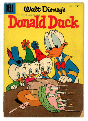 Walt Disney's Donald Duck 46 GD/VG (3.0) (1956) 
