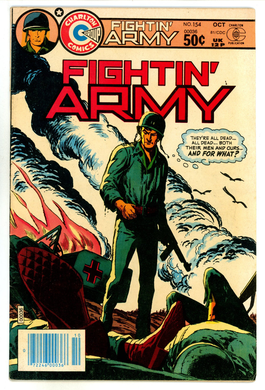Fightin' Army 154 FN (6.0) (1981) 