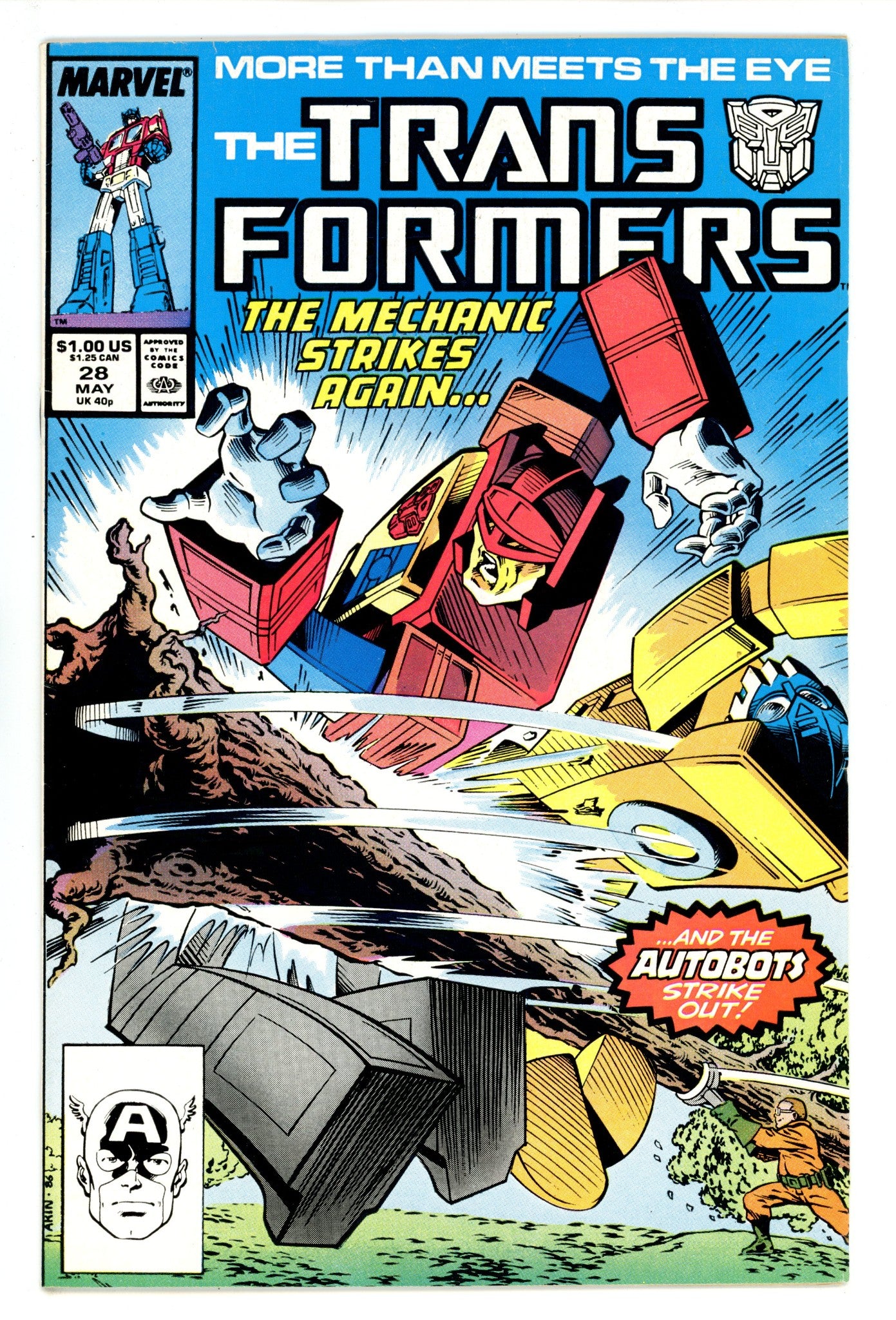 The Transformers 28 Mid Grade (1987) 