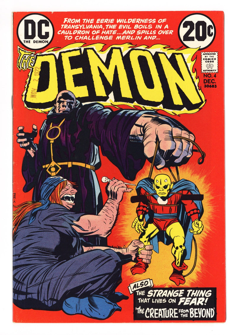 The Demon Vol 1 4 VF (8.0) (1972) 