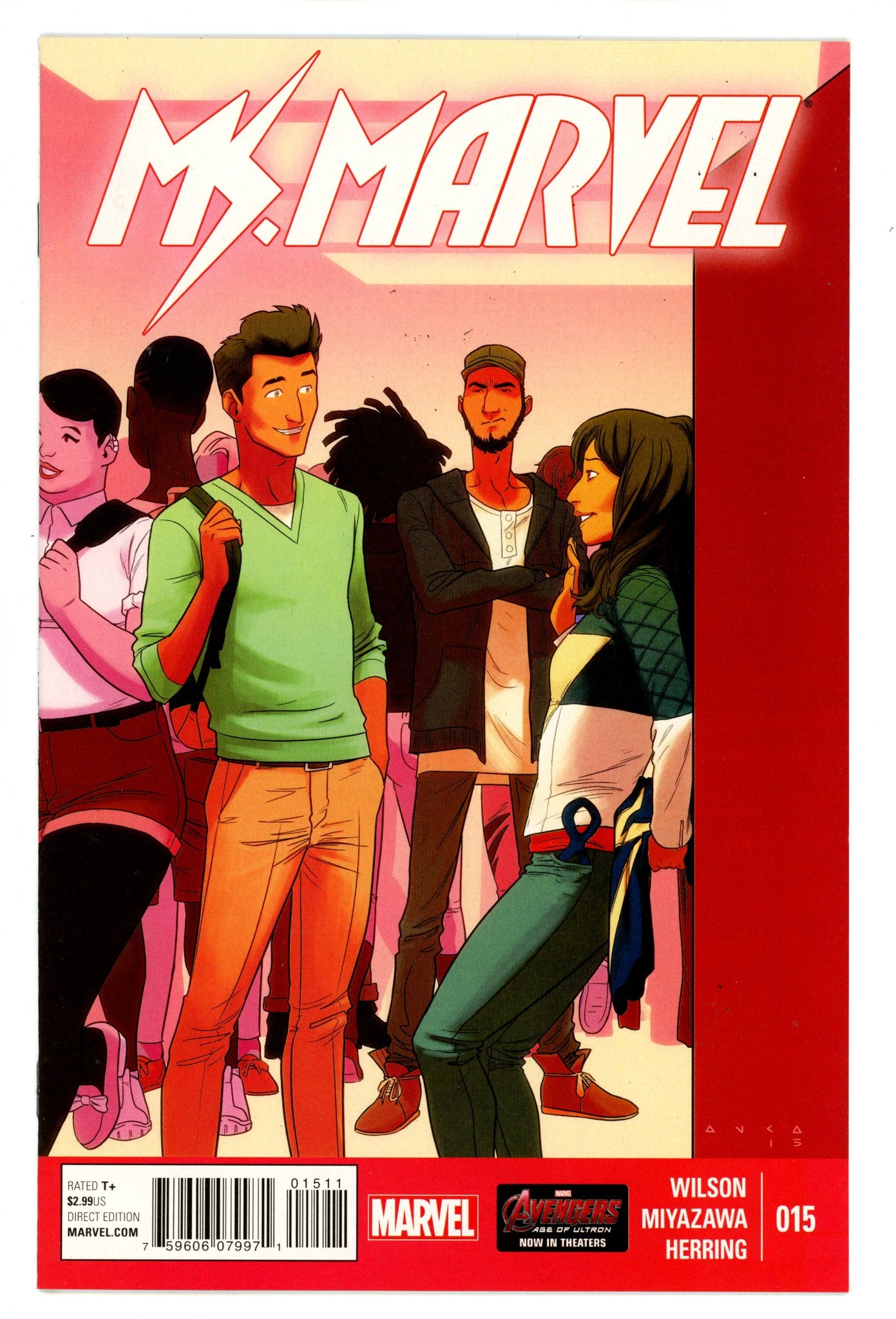 Ms. Marvel Vol 3 15 High Grade (2015) 