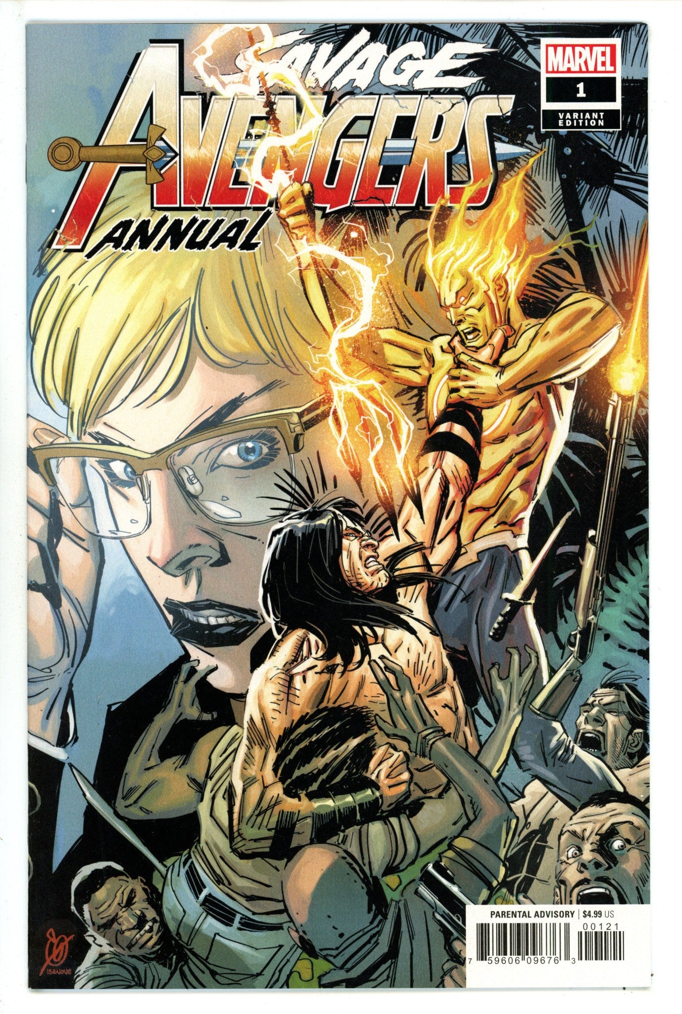 Savage Avengers Annual Vol 1 1 High Grade (2019) Garney Variant 