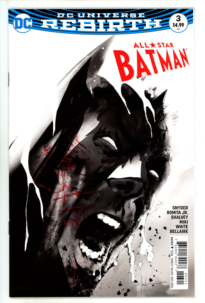 All Star Batman 3 High Grade (2016) Jock Variant 