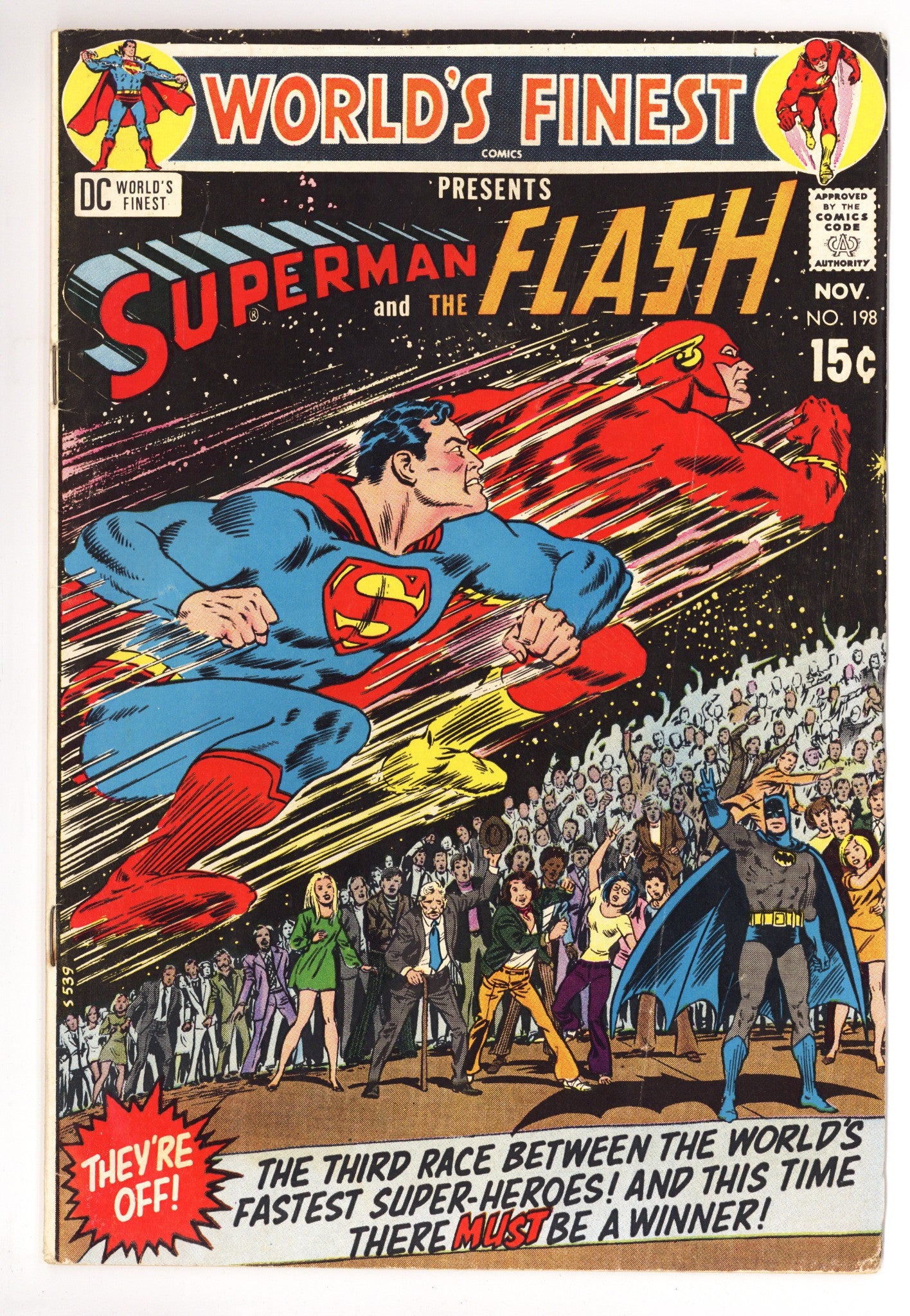 World's Finest Comics 198 VG+ (4.5) (1970) 