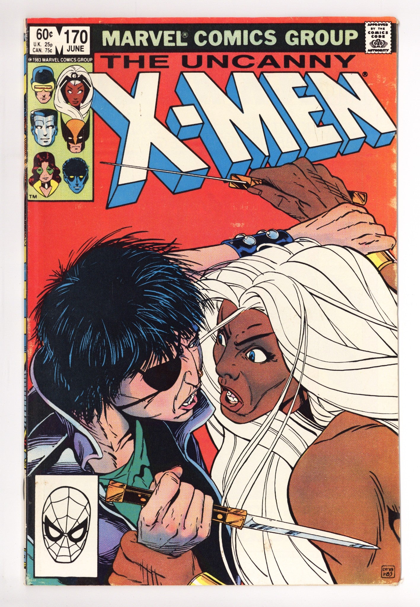 The Uncanny X-Men Vol 1 170 Mid Grade (1983) 