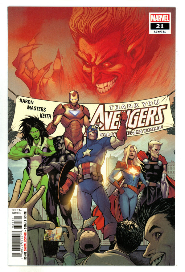 Avengers Vol 8 21 (721) High Grade (2019)
