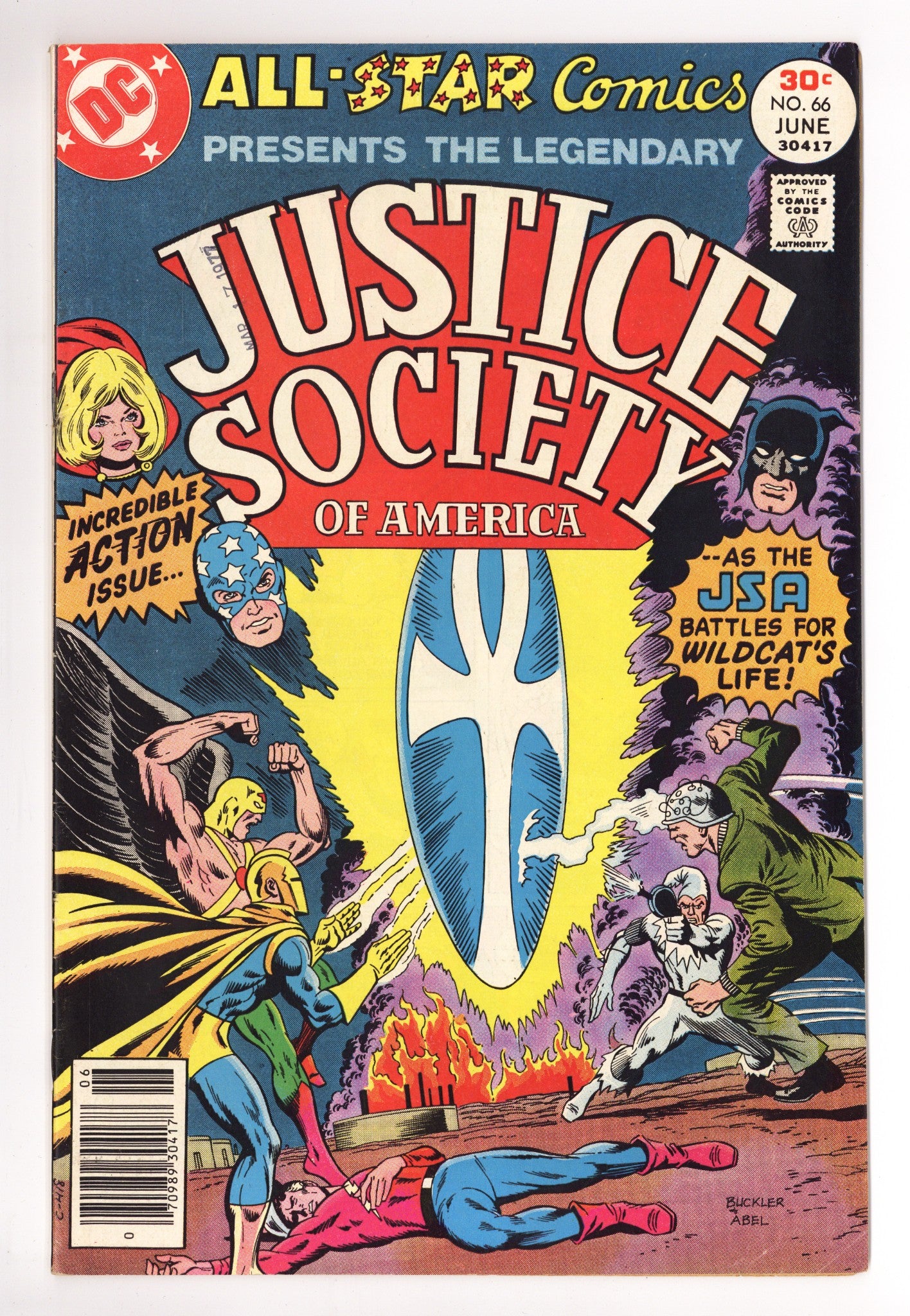 All-Star Comics Vol 1 66 Mid Grade (1977) 
