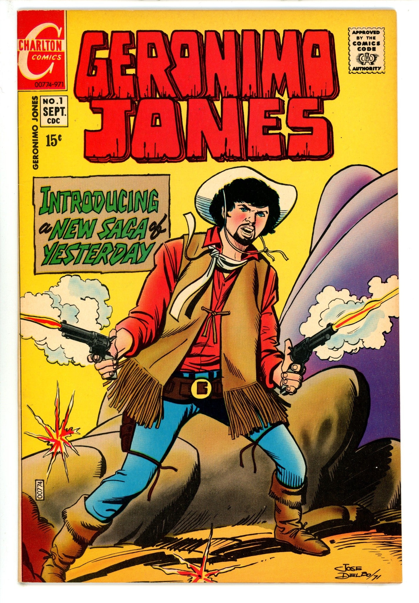 Geronimo Jones 1 VF (1971)