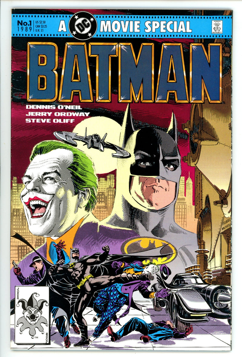 Batman: The Official Comic Adaptation of the Warner Bros. Motion Picture [nn} High Grade (1989) 