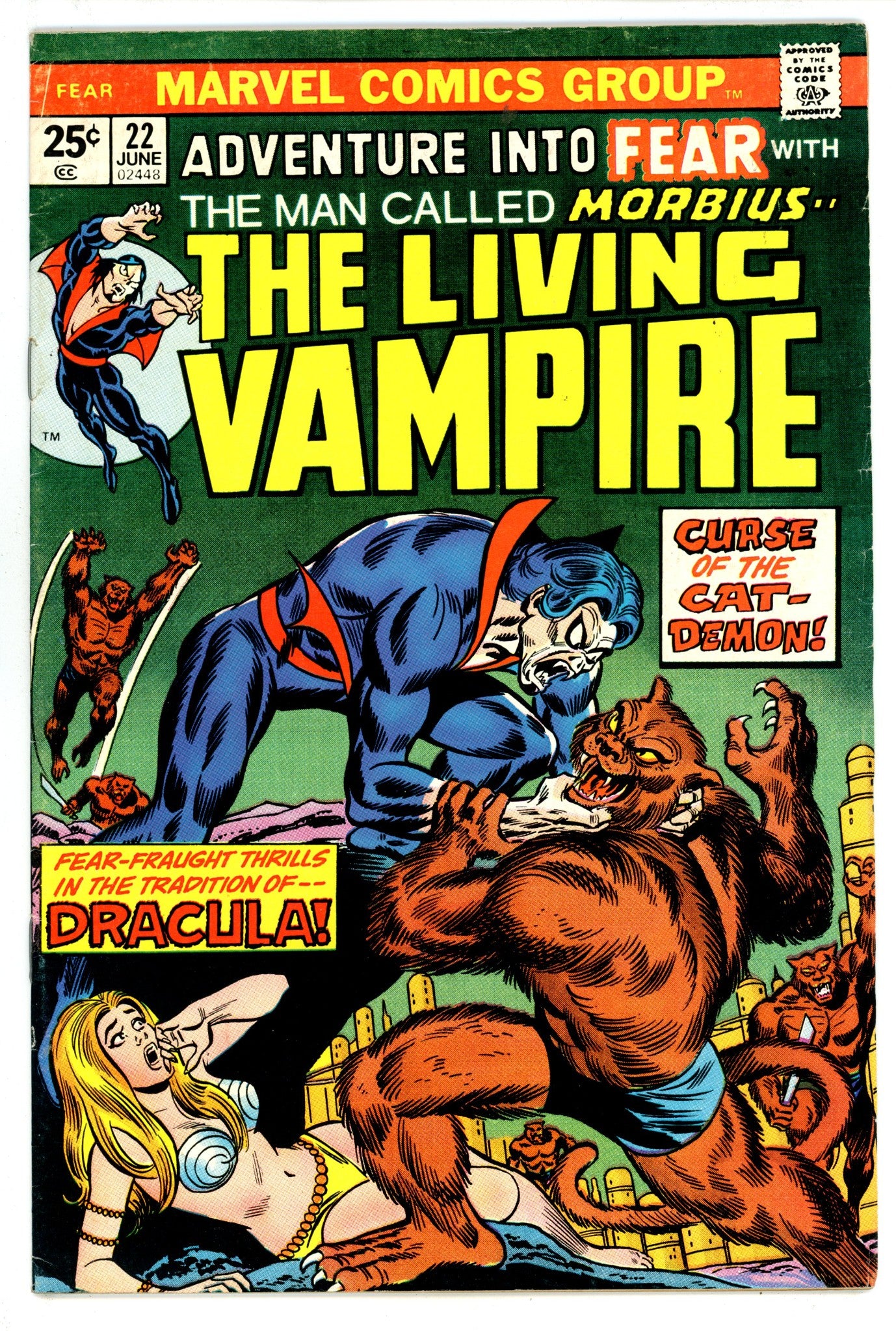 Fear 22 VG/FN (5.0) (1974) 