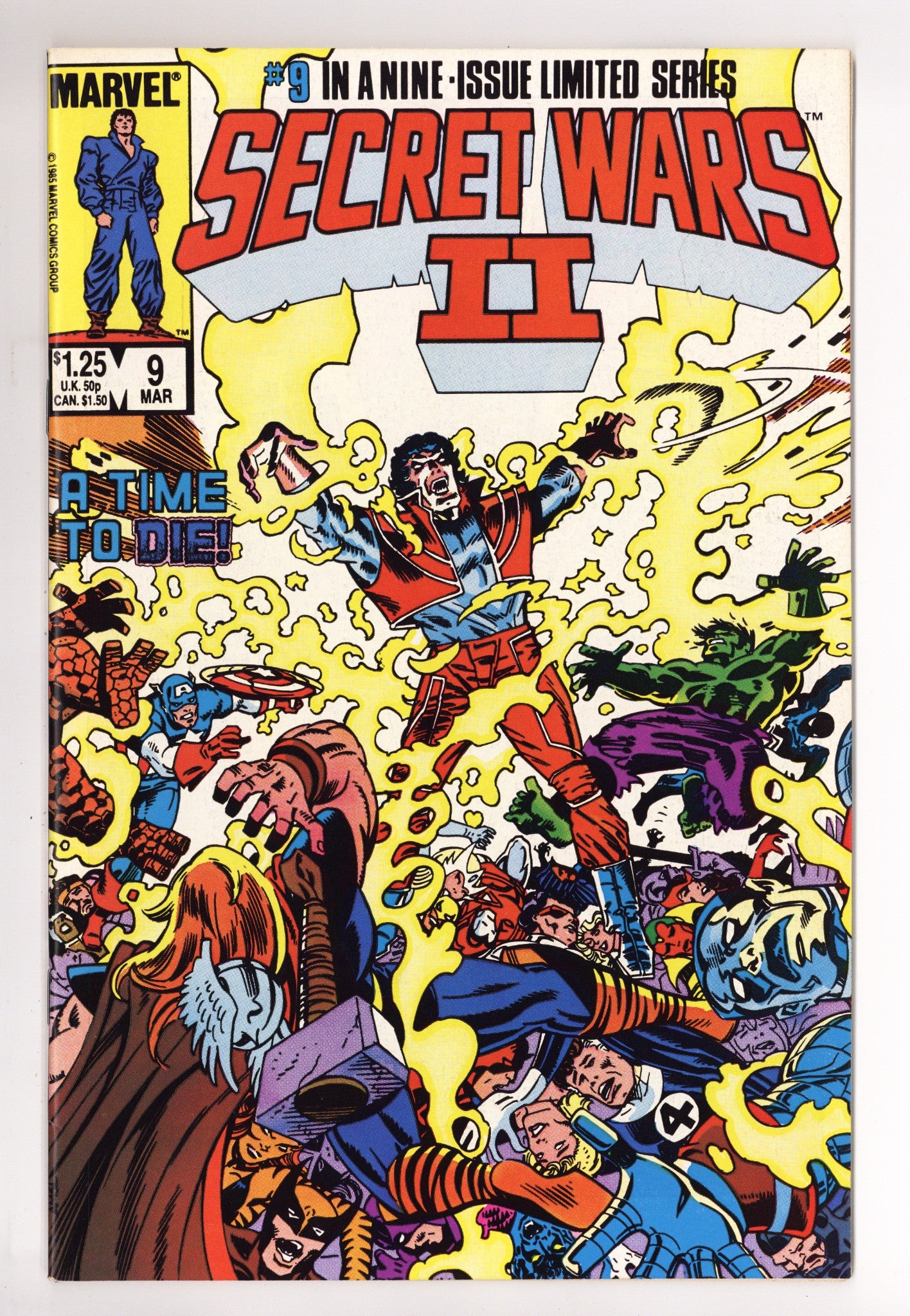 Secret Wars II   9  High Grade   (1986)        