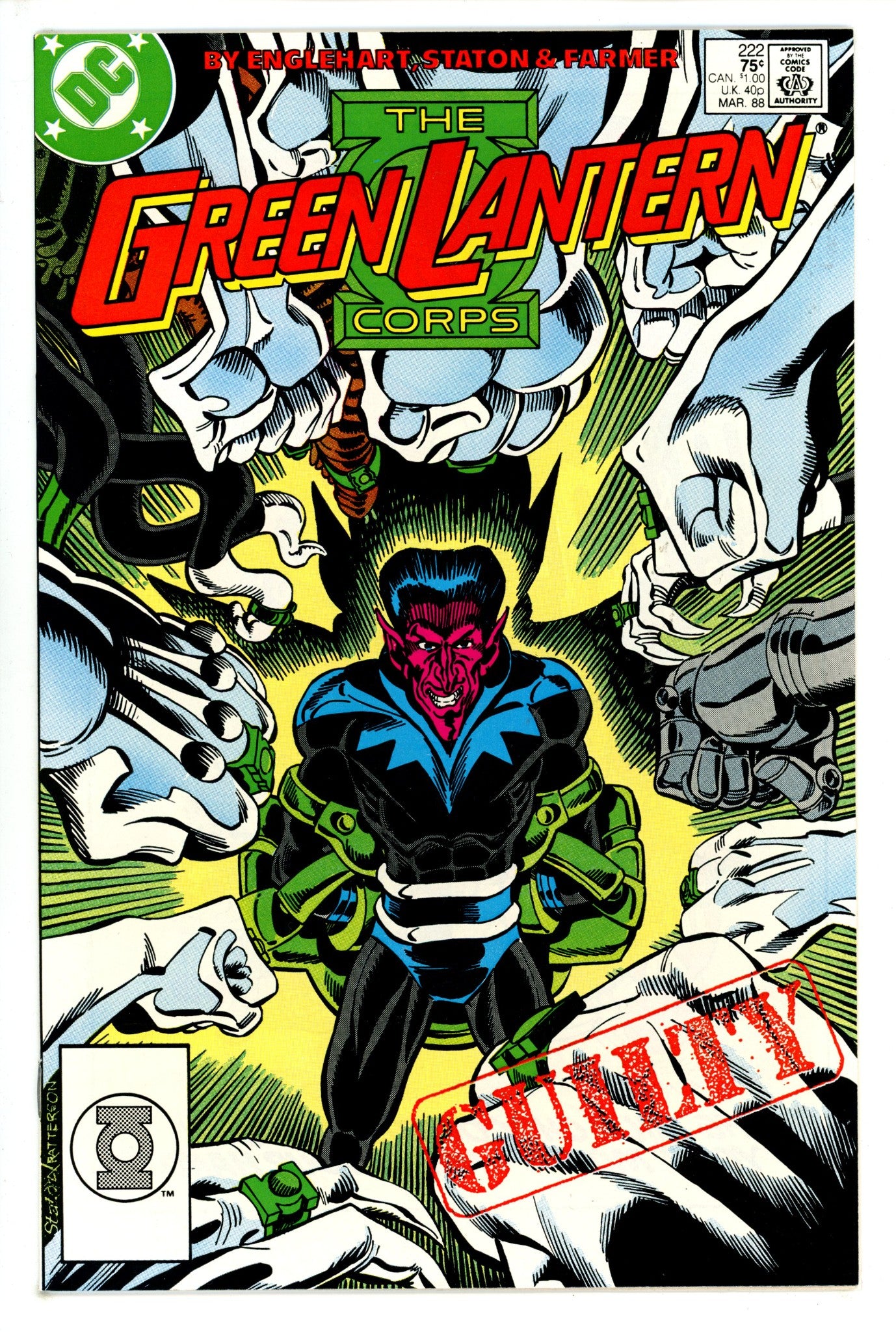 The Green Lantern Corps Vol 2 222 (1987)