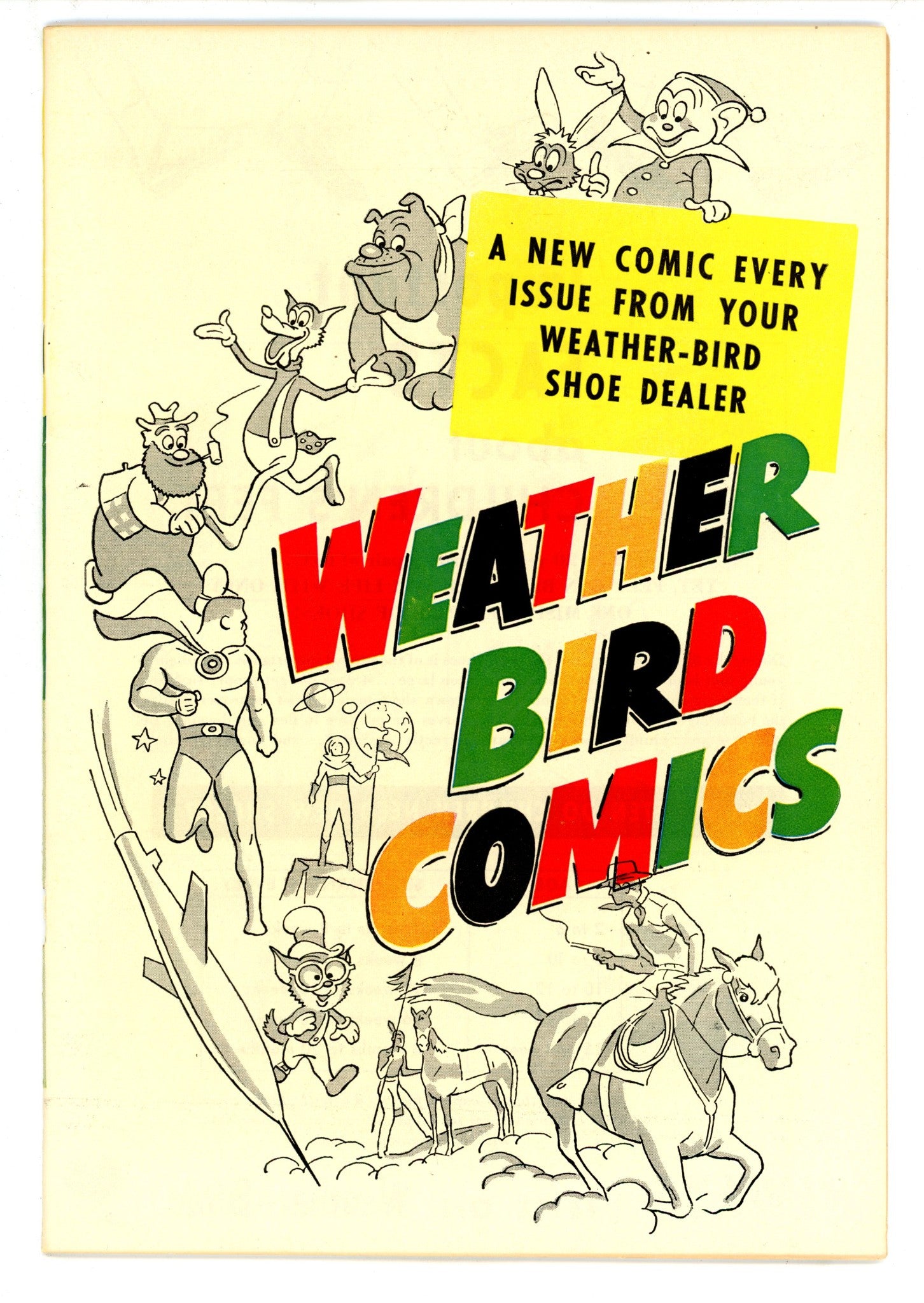 Weather Bird Comics [1] VF+ (8.5) (1957) #6 Variant 