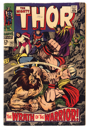 Thor Vol 1 152 FN- (5.5) (1968) 