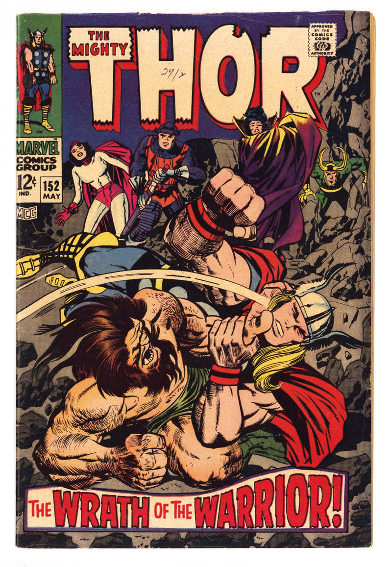 Thor Vol 1 152 FN- (5.5) (1968) 