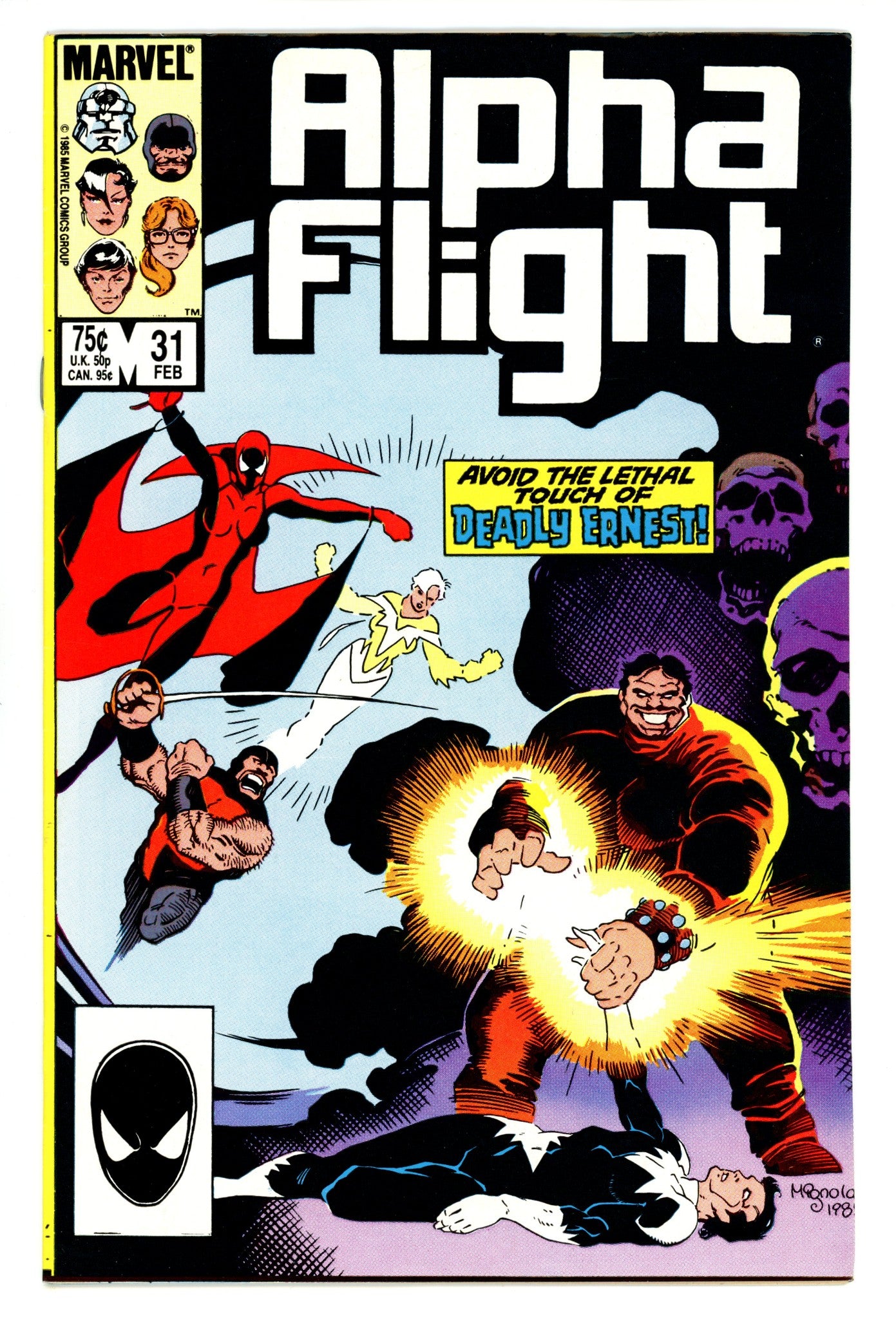 Alpha Flight Vol 1 31 Mid Grade (1986) 