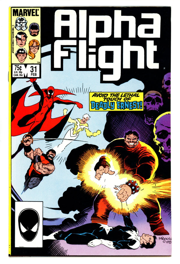 Alpha Flight Vol 1 31 Mid Grade (1986)