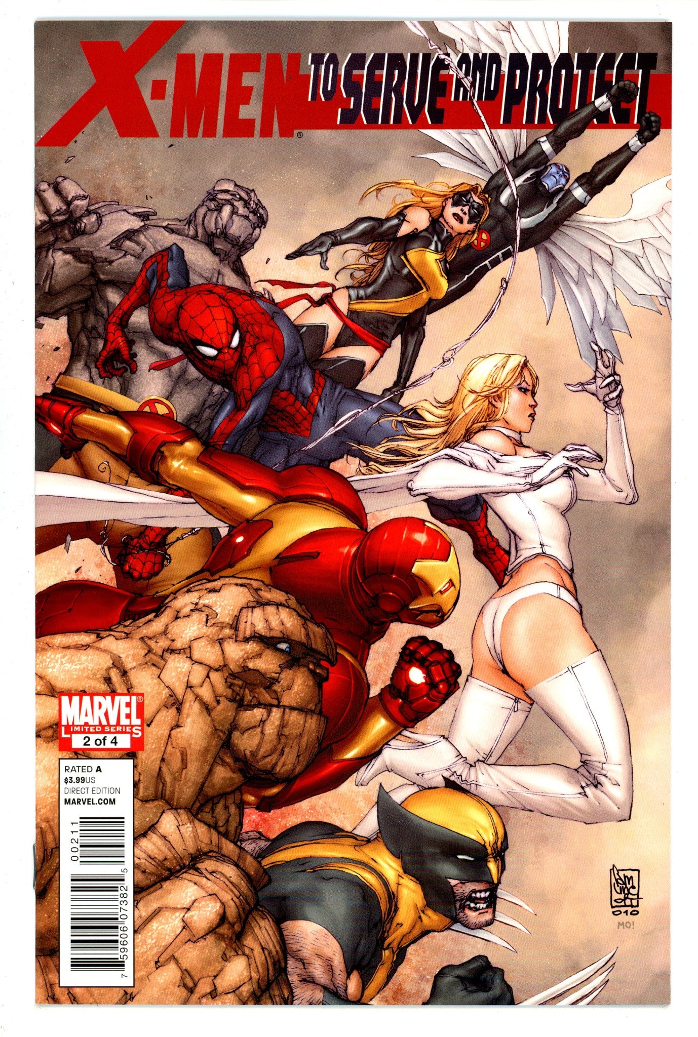 X-Men: To Serve and Protect 2 High Grade (2011) 