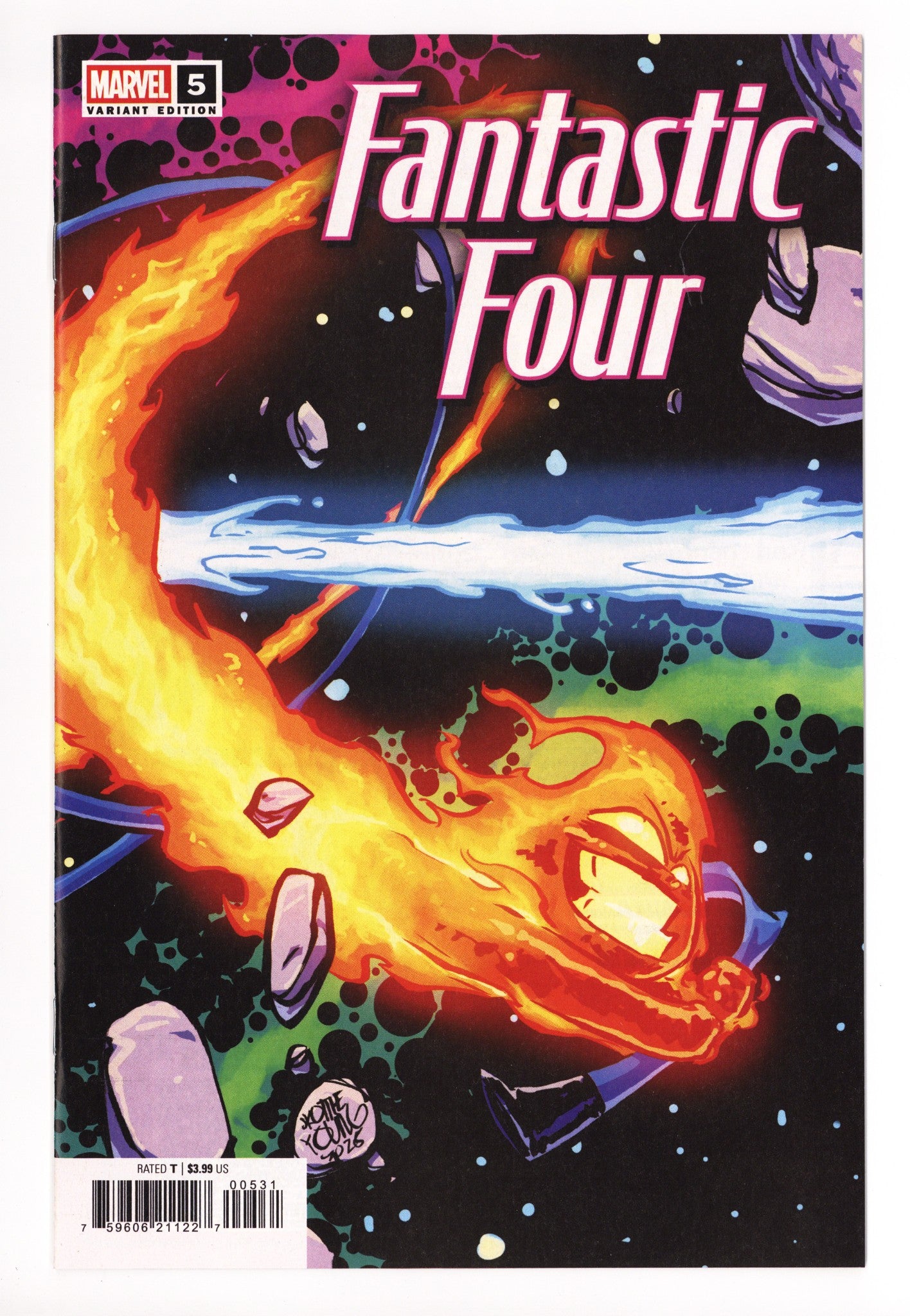 Fantastic Four Vol 8 5 Young Connecting Variant (2025)
