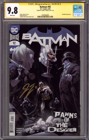 Batman Vol 3 92 CGC 9.8 (NM/M) (2020) Signed x1 Cover James Tynion