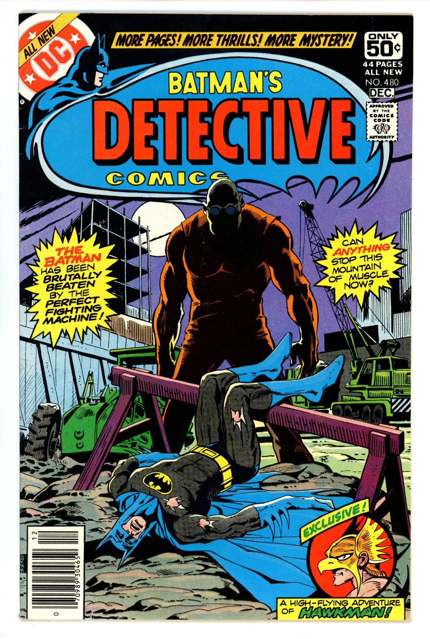 Detective Comics Vol 1 480 FN/VF (7.0) (1978) 