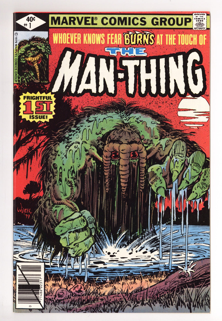 Man-Thing Vol 2 1 NM- (9.2) (1979) 
