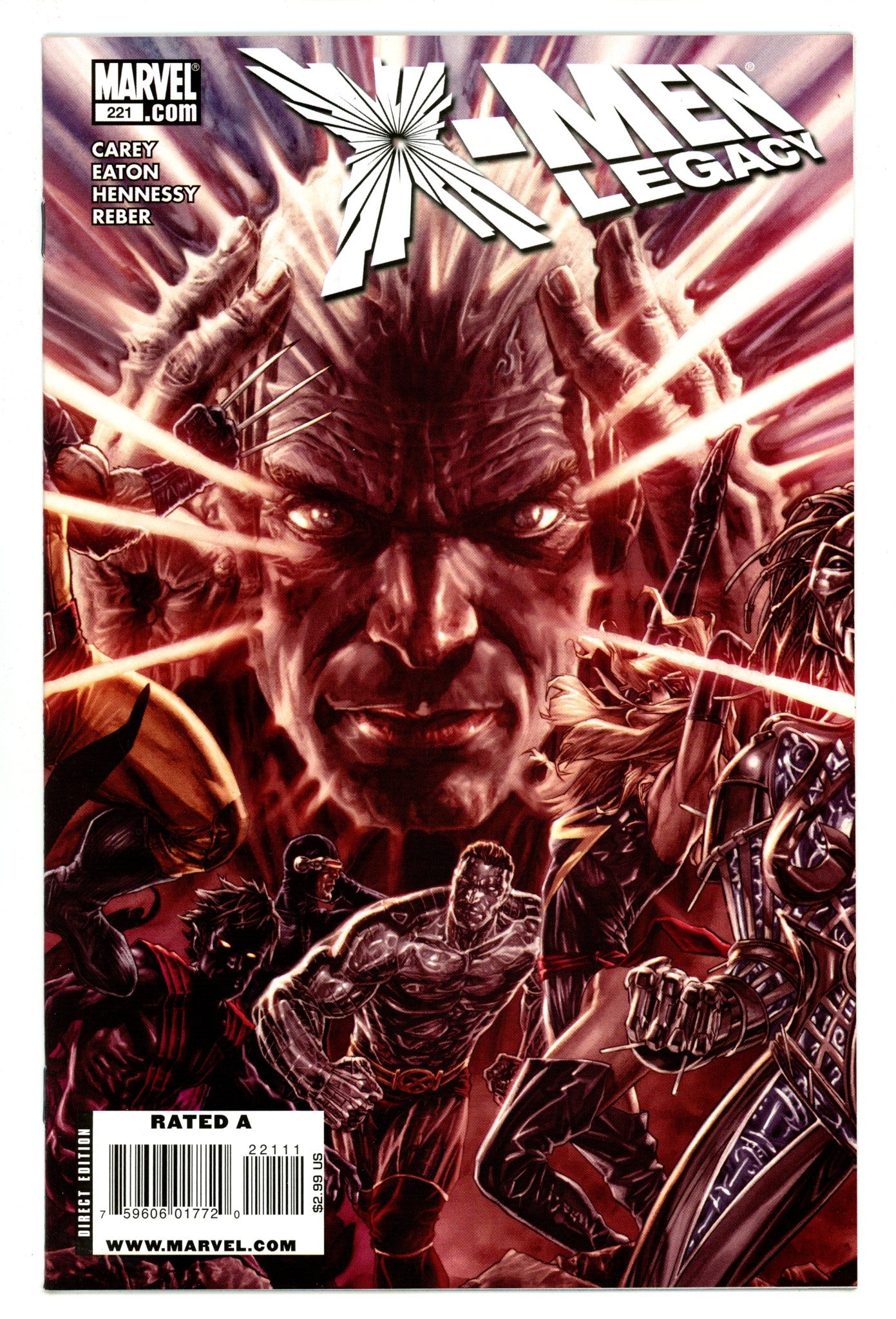 X-Men: Legacy Vol 1 221 High Grade (2009) 