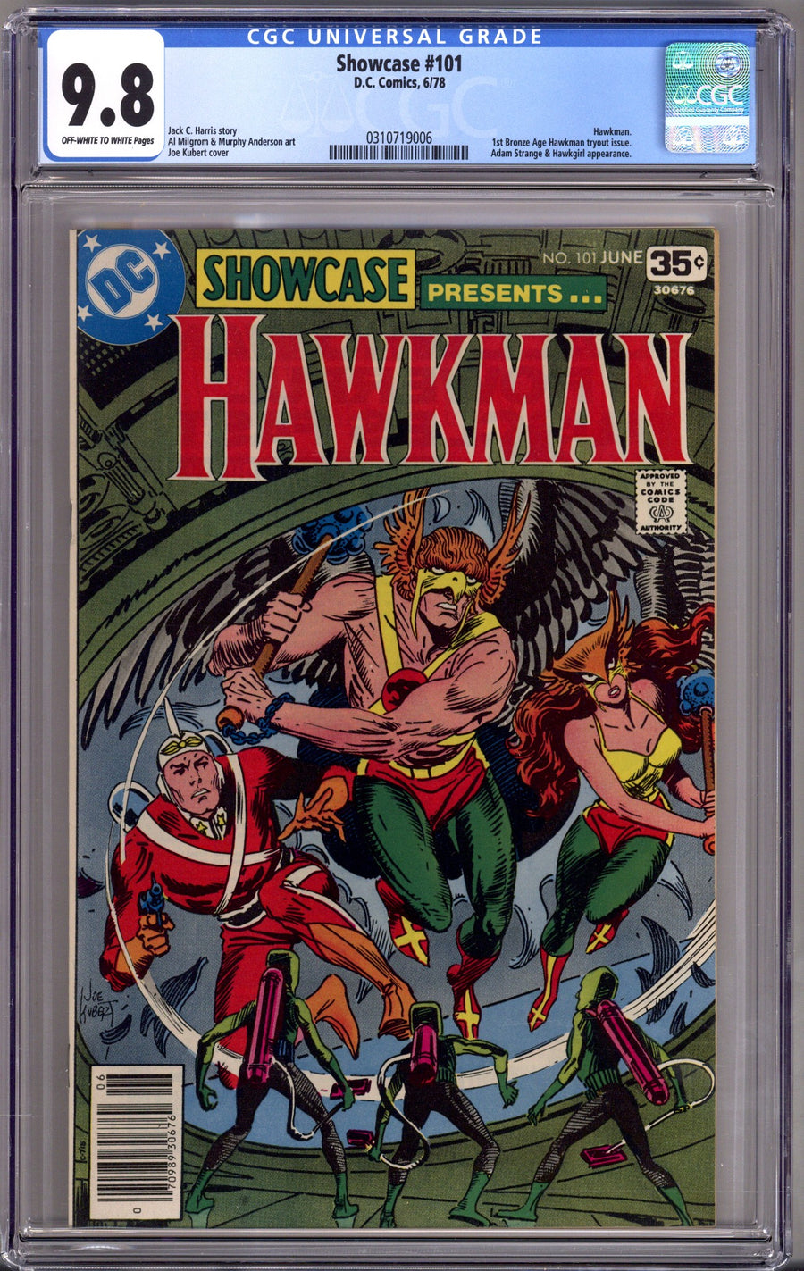Showcase 101 CGC 9.8 (NM/M) (1978) 