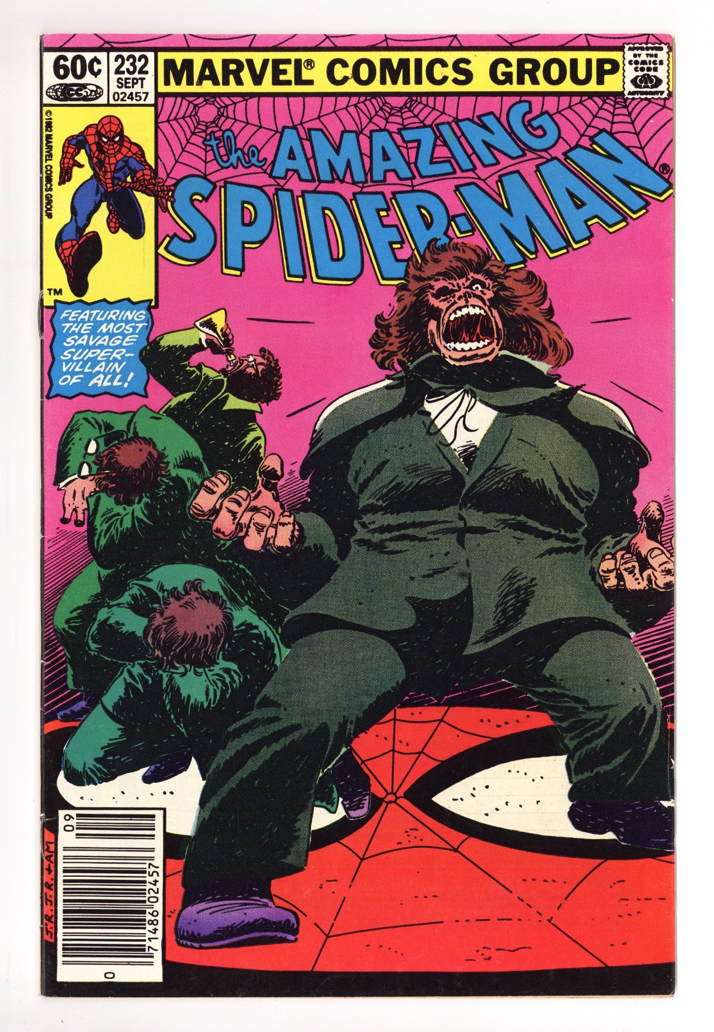 The Amazing Spider-Man Vol 1 232 Low Grade (1982) Newsstand 