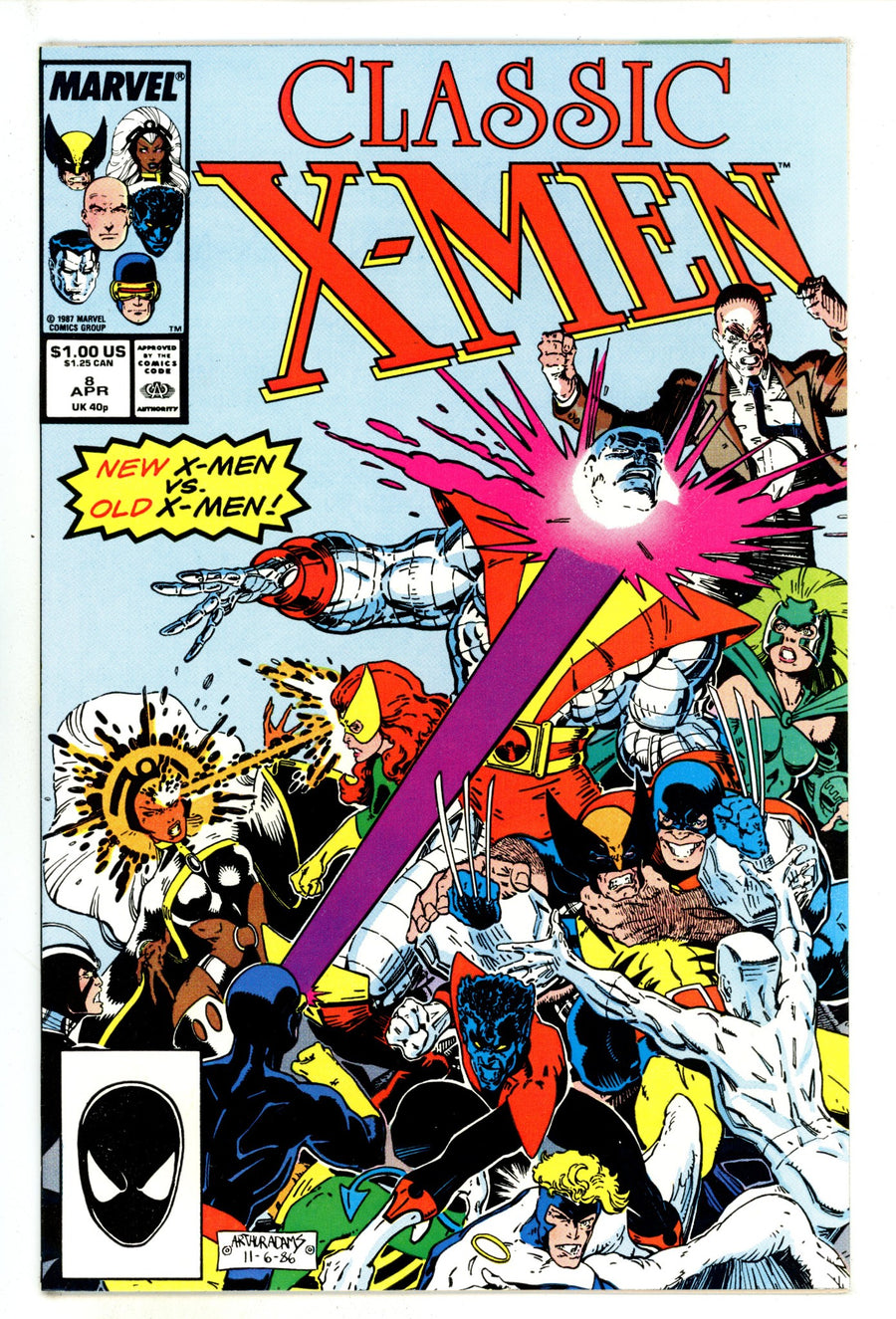 Classic X-Men 8 High Grade (1987) 