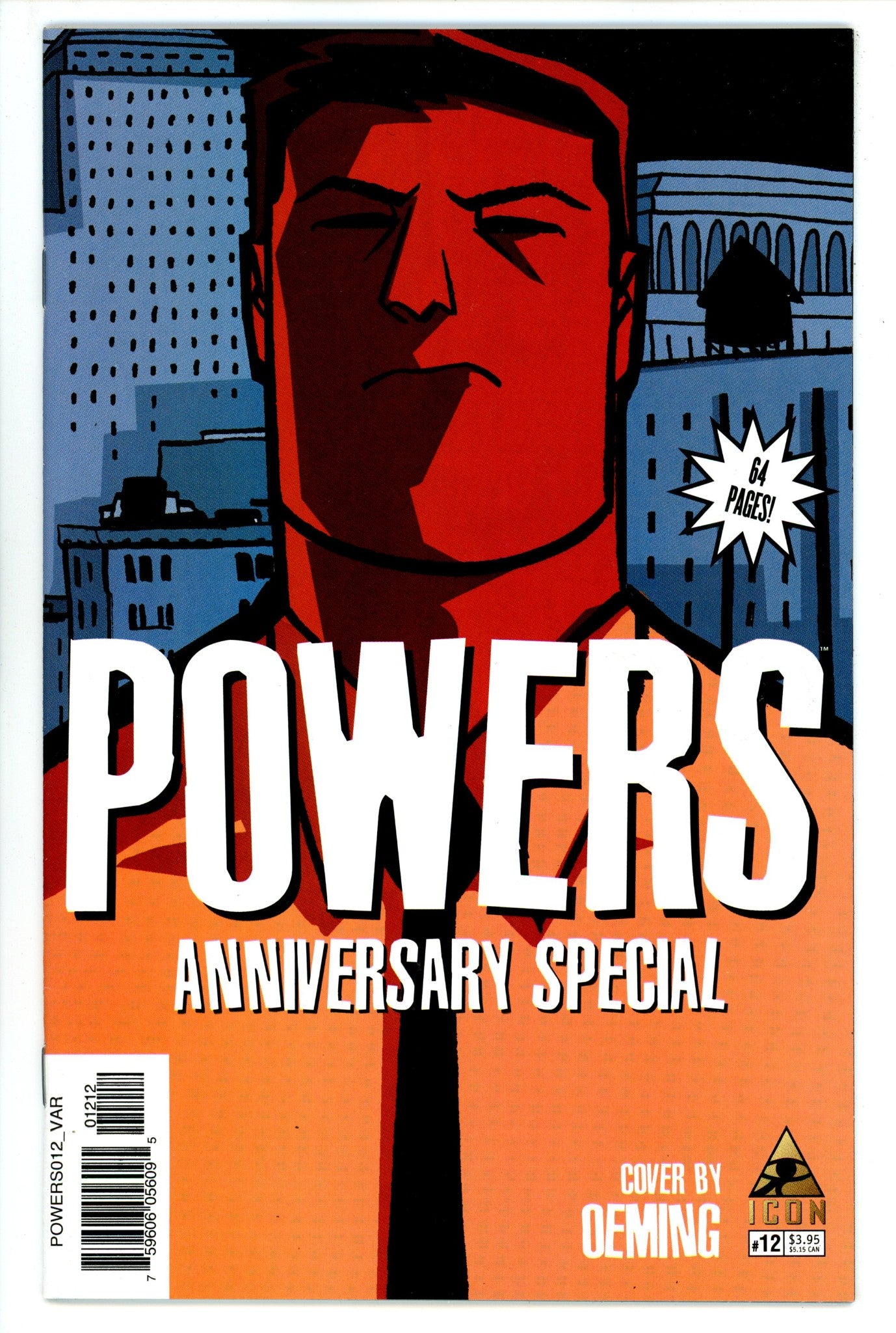 Powers Vol 2 12 High Grade (2005) Oeming Variant 