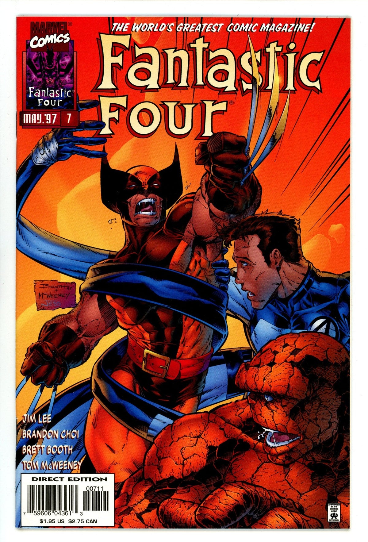 Fantastic Four Vol 2 7  High Grade   (1997)
